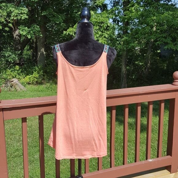 Hiistandd Women's Comfy Casual Sleeveless V Neck Twist Knotted Tank Top Shirt, - Picture 8 of 12